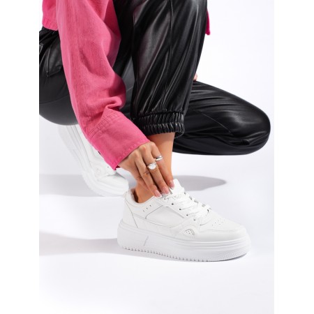 Balti (-os) moteriški batai sportiniai laisvalaikio batai